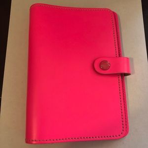 Filofax Original Personal Planner in Fluoro Pink